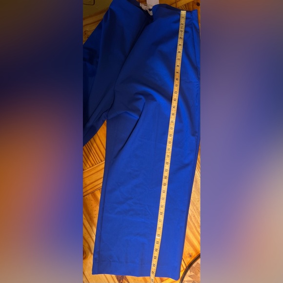 Mango side zip straight leg cropped pants - Picture 5 of 8